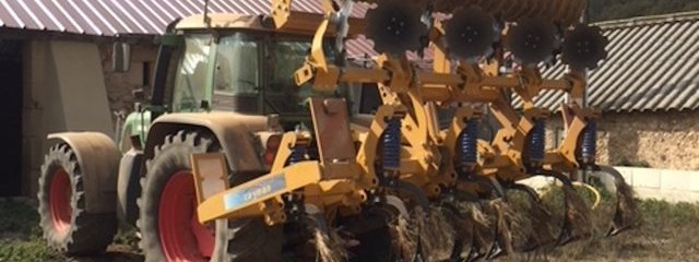 Déchaumeur à dent-disque-rouleau