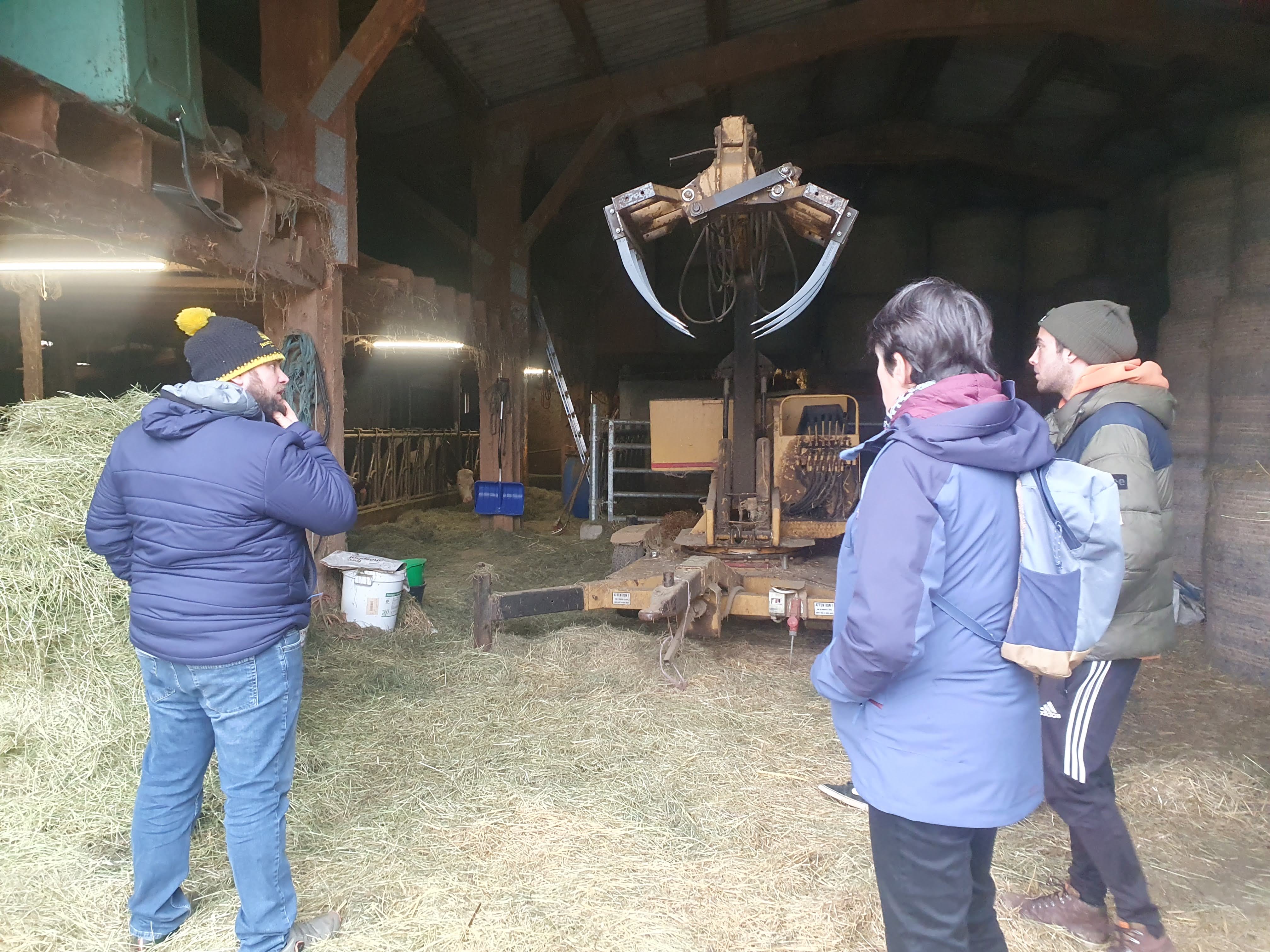 Visite de la ferme de la Rasse