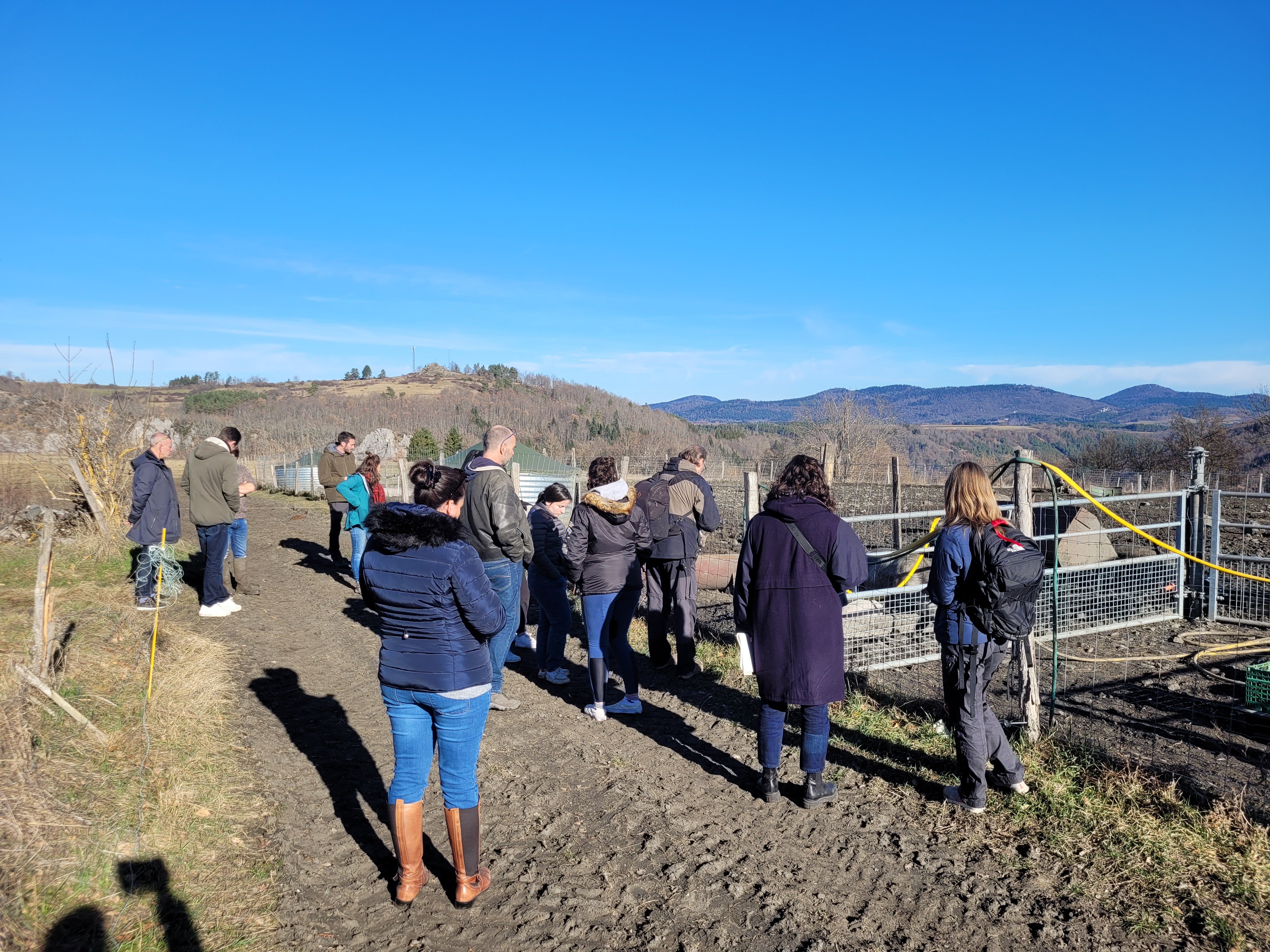 Visite de la ferme du GAEC de Mazuby