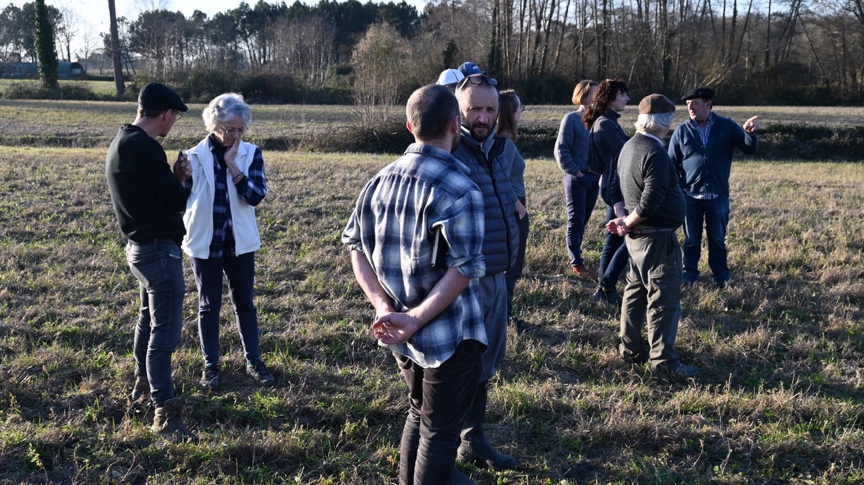Visite de la ferme d'Eric Labaste