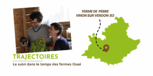 Traéjectoire guillaume joubert la ferme du pèbre